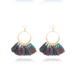 Big Round Drop Dangle Earrings
