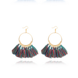 Big Round Drop Dangle Earrings
