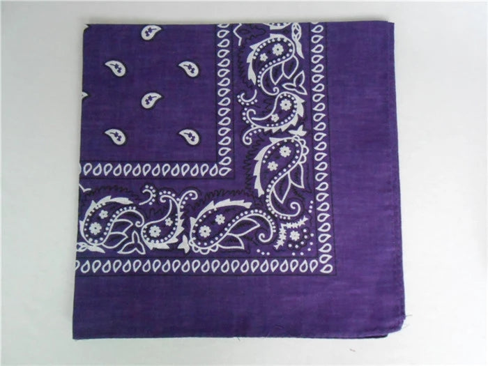 Cashew Flower Paisley Hip Hop Square Scarf
