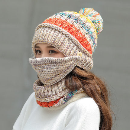 Korean winter knitted hat
