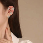 No Pierced Ear Clip Niche Design Stud Earrings
