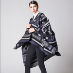 Geometric puzzle cloak
