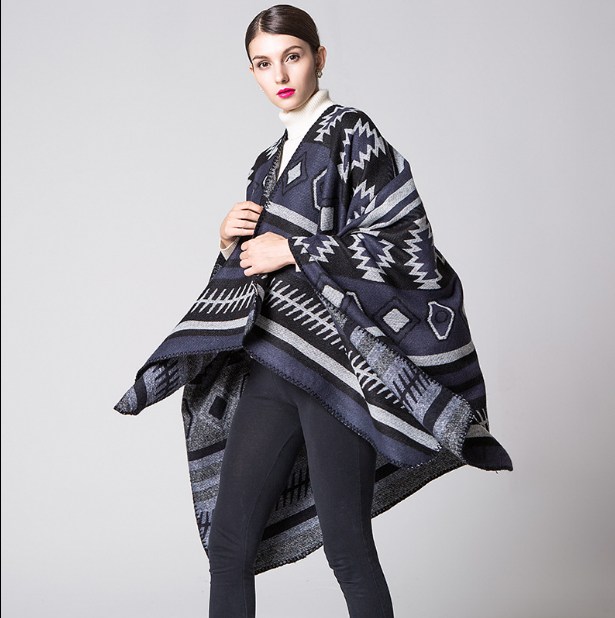 Geometric puzzle cloak
