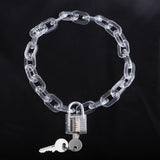 Lock Necklace Acrylic Lock Clavicle Chain
