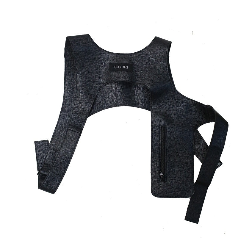 Tactical Function Vest Package Tooling TrendyBrand With PU Waistcoat Vest For Men And Women
