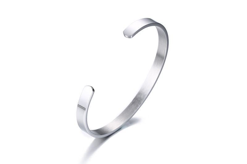 Titanium Steel Bracelet Cuff Bracelet
