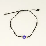 New 7-knot Evil Eye Bracelet 6 Pack Blue Eye Paper Card Bracelet Braided Adjustable Bracelet
