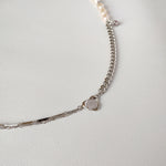 Female Clavicle Chain Freshwater Dazzling Oearl Necklace
