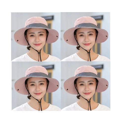 Outdoor Sunshade Hat Couple Fisherman's Hat
