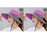 Outdoor Sunshade Hat Couple Fisherman's Hat
