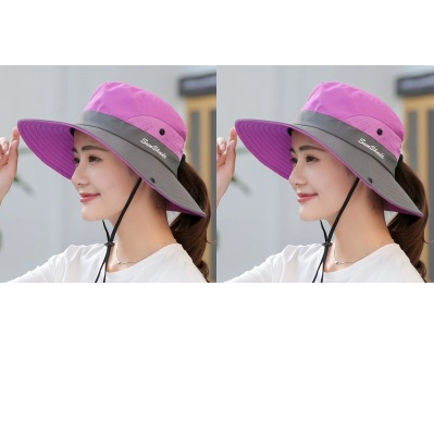 Outdoor Sunshade Hat Couple Fisherman's Hat
