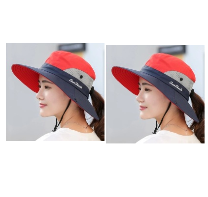 Outdoor Sunshade Hat Couple Fisherman's Hat
