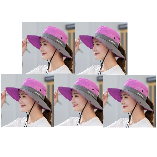 Outdoor Sunshade Hat Couple Fisherman's Hat
