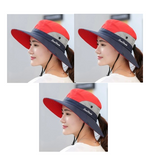 Outdoor Sunshade Hat Couple Fisherman's Hat
