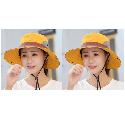 Outdoor Sunshade Hat Couple Fisherman's Hat
