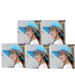 Outdoor Sunshade Hat Couple Fisherman's Hat
