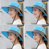 Outdoor Sunshade Hat Couple Fisherman's Hat
