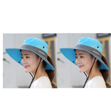 Outdoor Sunshade Hat Couple Fisherman's Hat
