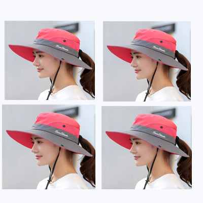 Outdoor Sunshade Hat Couple Fisherman's Hat
