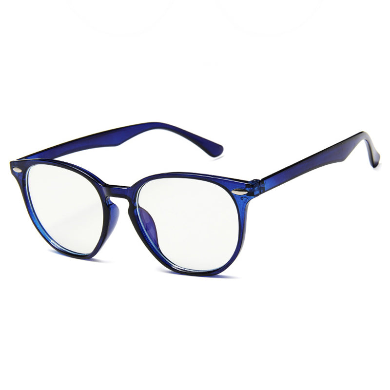 Anti Blue Light Round Computer Glasses Eyewear Frame
