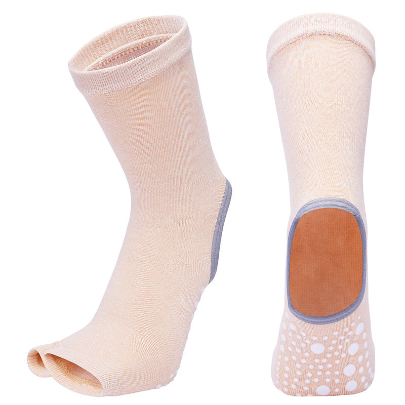 Women's mid-tube yoga socks
