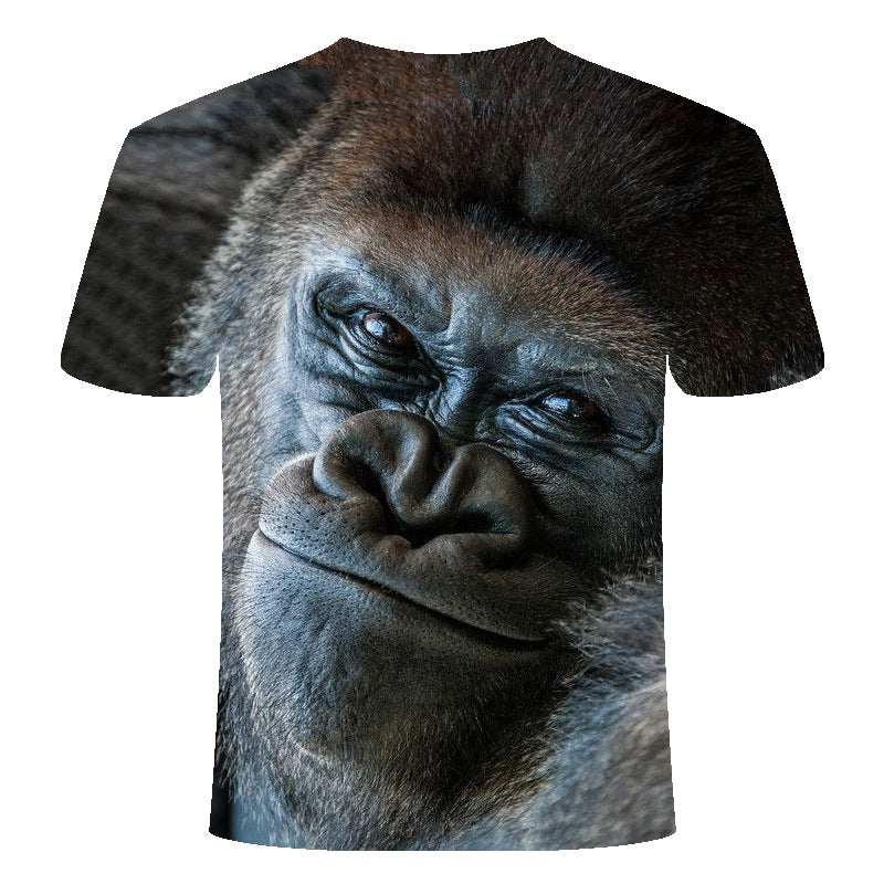 Face digital print T-shirt
