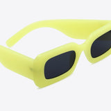 Polycarbonate Frame Rectangle Sunglasses
