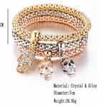 Alloy Tricolor Set Stretch Popcorn Corn Chain
