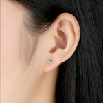 Classic Love Stud Earrings
