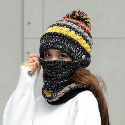 Korean winter knitted hat
