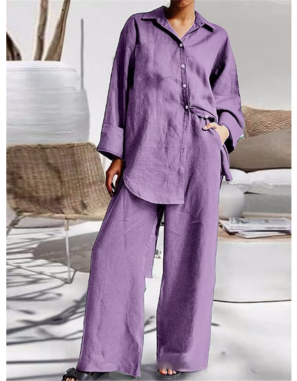 Loose Fit Pajama Set
