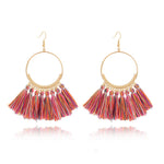 Big Round Drop Dangle Earrings
