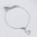 Stainless Steel Coin Shape Anklet Bracelet
