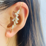 Zircon Earrings Piercing Earrings Premium Earrings
