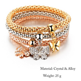 Alloy Tricolor Set Stretch Popcorn Corn Chain
