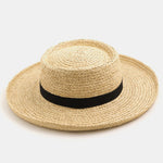 Fame Wide Brim Straw Weave Hat
