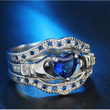 Love diamond ring exaggeration jewelry
