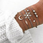 Bead Chain Bracelet Set Anklet
