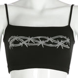 Printed chain camisole
