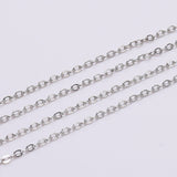 Thin Metal Crushed O-Chain
