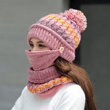 Korean winter knitted hat
