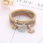 Alloy Tricolor Set Stretch Popcorn Corn Chain
