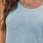 Round Neck Knit Cami
