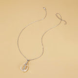 Simple Temperament Wild Drop Pendant Necklace
