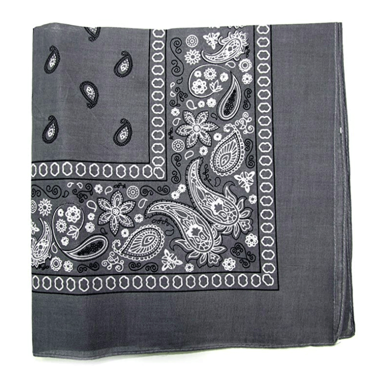 Cashew Flower Paisley Hip Hop Square Scarf
