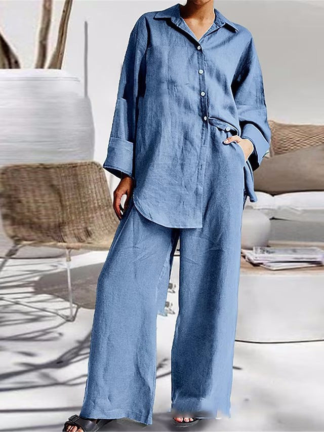 Loose Fit Pajama Set
