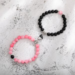 A Pair Of Magnetic Couple Bracelets Induce Vibration
