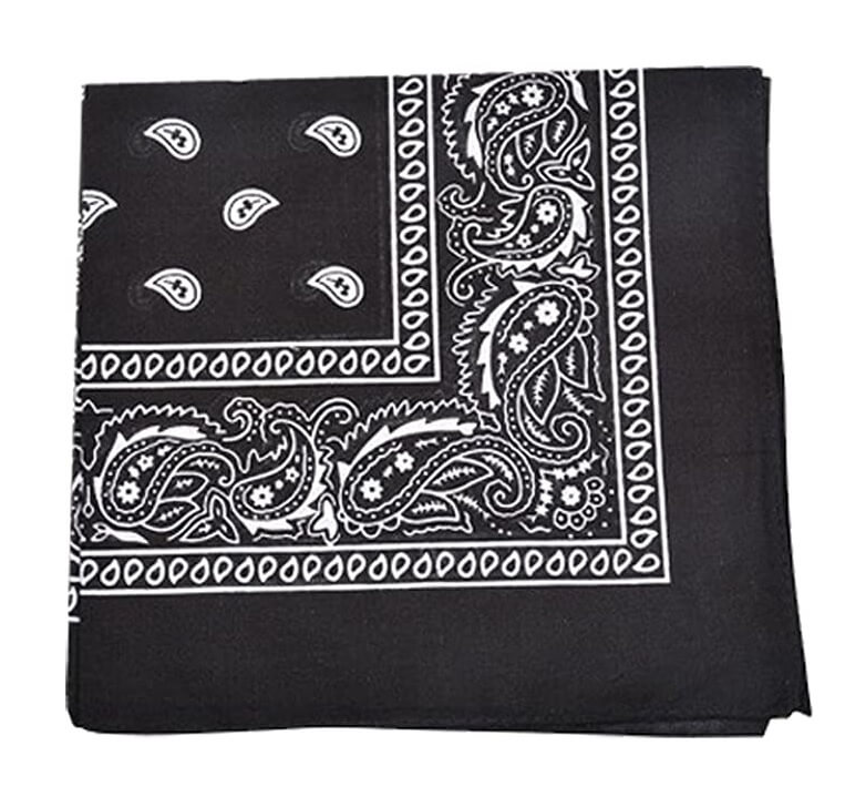 Cashew Flower Paisley Hip Hop Square Scarf
