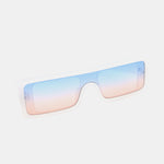 Polycarbonate Frame Rectangle Sunglasses
