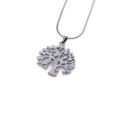 Big Tree Of Life Pendant Necklaces Drilling CZ Zircon Multi Layers Chains Long Necklace Jewelry Gifts For Her
